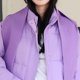 thumbnail image 5 of Parkas de manga larga para mujer, chaqueta corta con capucha y plumón, abrigo grueso de algodón holgado., 5 of 6