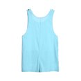 thumbnail image 4 of Diconna Femmes Bretelles Couleur Unie Combinaison Sans Manches Casual Court Romper, 4 of 8