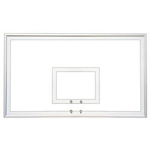 First Team FT232 Tempered Glass 42 x 72 in. Glass Backboard44; Navy Blue