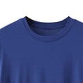 thumbnail image 5 of PNTUTB Men's Casual Solid Color Crew Neck Short Sleeve T Shirt with Elastic Waist Drawstring Pants Loose Set, 5 of 6