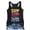 Red, variant on Womens Letter Graphic Print Tank Top Casual Crew Neck Sleeveless Vest Trendy Fashion Alphabet Summer Sleeveless Tee for Ladies