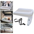 thumbnail image 4 of cama de viaje inflable,cama inflable para niños niños pequeños,colchón de aire colchoneta portátil cuna para dormir,barandas de seguridad topes de seguridad viaje por con cinturón Baoblaze cama de viaje inflable, 4 of 8