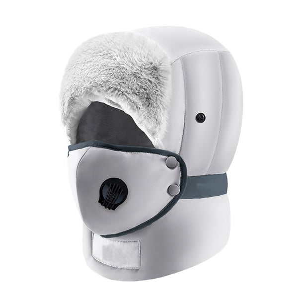 Gorros de invierno para hombres y mujeres, gorro frío con máscara facial completa, gorro de caza de invierno, gorro de aviador