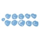 thumbnail image 3 of Kit de plantillas de pintura facial de 5 uds, plantilla de pintura reutilizable para mascotas, plantilla para fiesta de Halloween, Cosplay, 3 of 8