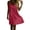 Red, variant on Afuyipoi Womens 100% Cotton V-Neck Spaghetti Strap Dress, Deep V-Neck Lace Waist A-Line Midi Dress, Soft Breathable Loose Casual Summer Beach Dress For Women Green Size S