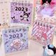 thumbnail image 4 of Mini Calendario De Escritorio Japonés Sanrio 2023 Lindo Perro Canela Kuromi Chica Corazón Estudiante Decoración Adornos, 4 of 4