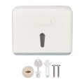 thumbnail image 1 of Elegante estante de almacenamiento para baño para papel higiénico enrollado, moderno soporte para toallas de papel higiénico ABS blanco, 1 of 8
