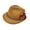 C, variant on German Beer Festival Homburg Hat Comfortable Headwear with Adjustable Fit for Party Enthusiasts