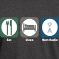 thumbnail image 3 of CafePress - Eat Sleep Ham Radio Dark T Shirt - Men's Classic Graphic Cotton T-Shirt, 3 of 4