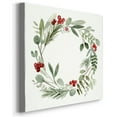 thumbnail image 3 of Holly Wreath I- Gallery Wrapped Canvas, 3 of 9