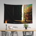 thumbnail image 4 of Encanto Tapestry, Anime Wall Poster Art, Wall Tapestry For Bedroom Living Room Dorm Room, Wall Hanging For Festival Party Events Background Photography Backdrop, 60x40 Inch, 4 of 9