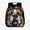 Bulldog Splatter Paint, variant on Construction Vehicle Kids Toddler Boys Backpack 3-8, Waterproof Preschool School Bag, 13.5 Inch Easy Clean Kindergarten Bookbag with Padded Straps