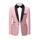 thumbnail image 1 of Traje de fiesta de esmoquin Formal ajustado Terno Masculino ajustado para hombre/chaqueta de Blazers de boda para novio, abrigo de vestir de talla asiática, 1 of 5