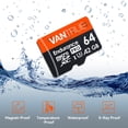 thumbnail image 3 of Tarjeta microSD VANTRUE 64GB U3 UHS-I con adaptador para Dash Cams, 3 of 7