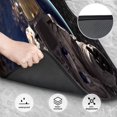 thumbnail image 3 of Xecao Astronaut Print Car Foot Mat Set of 4 Pieces Neoprene All-Weather Dust-Proof Stain-resistantCar Interior Decorative mats Non-Slip Mats, 3 of 6