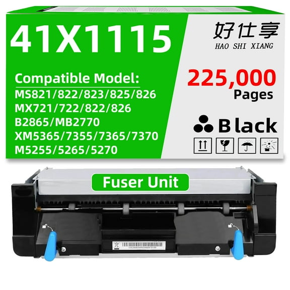 41X1115 41X2233 Fuser Unit Fuser Maintenance Kit 115V Compatible with Lexmark MS821 MS822 MS823 MS825 MS826 MX721 MX722 MX822 MX826 B2865 MB2770 M5255 M5270 XM5365 XM7370 Printer