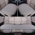 thumbnail image 3 of IKemiter 3pcs Set Car Seat Mat Linen Cusion for Auto Vehicle Replacement Universal, 3 of 7