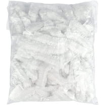 50 Disposable Shower Caps - 38 CM Plastic Elastic Bath Cap - Waterproof Hair Caps for Home Use, Hotel, Spa, and Hair Salo