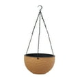 thumbnail image 3 of Pot de flores de cesta colgando con percha de diseño moderno plantación de guardería práctica Caqui, 3 of 8