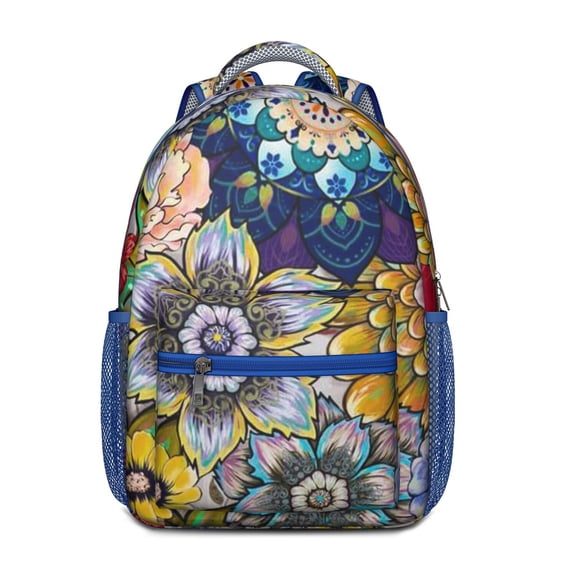 Tribal Rustic Waterproof Student Backpack - Durable & Breathable for Daily Use