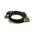 thumbnail image 2 of Monoprice HDMI to DVI Adapter Cable - 6 Feet - Black | High Speed, Video Cable, 28AWG, Ferrite Cores, Compatible with AVCHD / PlayStation 3 and More, 2 of 19