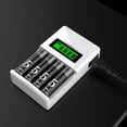 thumbnail image 3 of Cargador De Batería Pantalla Lcd Cargador Para Pilas Recargables Aa Aaa Speravity VI012303-03, 3 of 5