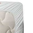 thumbnail image 3 of Ambesonne Colorful Fitted & Top Sheet Set with Sham, Butterfly Dog Labrador, Multicolor, 3 of 4