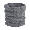 thumbnail image 2 of Winter Fleece Lined Knitted Neck Warmer Scarf, Neck Gaiter for Women Mens, 2 of 8