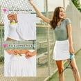 thumbnail image 3 of Faldas de tenis plisadas para mujer, faldas pantalón de golf deportivas, ropa deportiva para correr, faldas de entrenamiento con bolsillos, pantalones cortos, 3 of 6