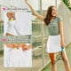 thumbnail image 3 of Faldas de tenis plisadas para mujer, faldas pantalón de golf deportivas, ropa deportiva para correr, faldas de entrenamiento con bolsillos, pantalones cortos, 3 of 6