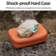 thumbnail image 3 of SUNNYLIFE O7P-B984 For DJI Osmo Mobile 7 Pro Storage Case Leather EVA Carrying Bag - Orange, 3 of 5