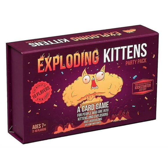 Jeu de Société de Fête Cartes Exploding Kittens