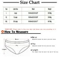 thumbnail image 2 of Panties for Women Tbopshirt Brief Underwear,Hipster Underwear,Cotton Crotch Lifting Buttock Lace Opening Seductive Underwear Low Waist,Cheeky Panties, 2 of 4