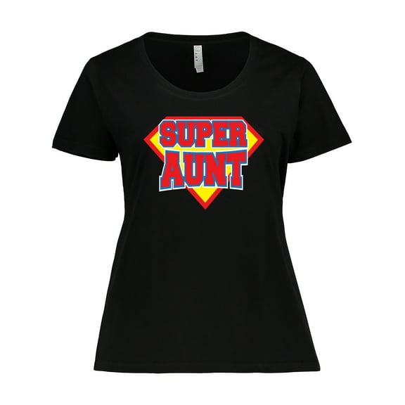 Inktastic Super Aunt Women's Plus Size T-Shirt