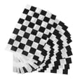 thumbnail image 4 of Banderas de carreras de Fórmula F1 Sunnimix Poliéster Color blanco y negro, 4 of 8