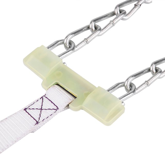 Cadena Antideslizante Para Neumáticos, Cadena De Acero Antideslizante Para Neumáticos, Nieve, Barro, Seguridad Del Coche, Cadena Con Clip Para Cinturón Para Coche, Camión, SUV
