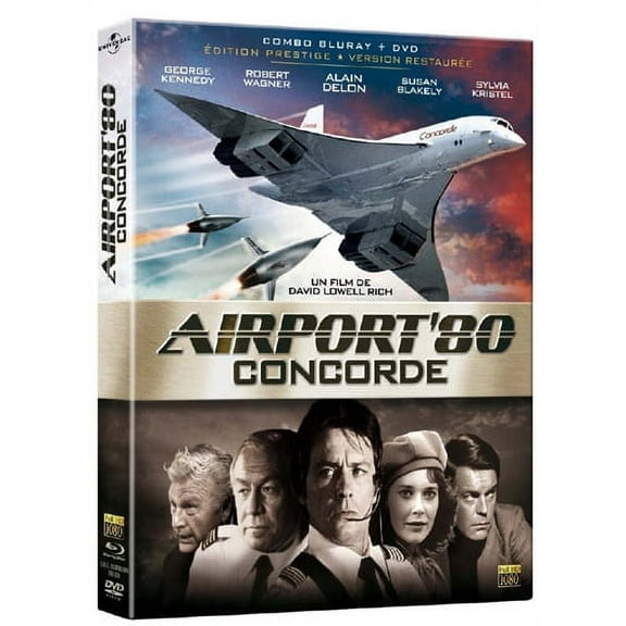 Airport '80: The Concorde ( The Concorde... Airport '79 ) ( Airport 1979 (Airport 1980) ) (Blu-Ray & DVD Combo) [ Blu-Ray, Reg.A/B/C Import - France ]