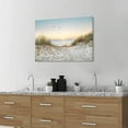 thumbnail image 4 of Coastal Wall Art Canvas Picture: Modern Beach Sunset Landscape Print Decor Horizontal Ocean Scene Sea Painting Seascape Seaside Seashore Artwork for Living Room Bedroom Home, 4 of 6