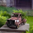 thumbnail image 4 of Del Jardín De La Camioneta Pickup Del Estilo Retro Con La Maceta Del Camión De Las Luces Del Coche Para El Patio Del Porche seitruly HA043507-05, 4 of 4