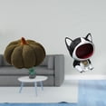thumbnail image 2 of Cojín decorativo con forma de gato calabaza encantador, ideal para Halloween, como centro de mesa, sofá o sala de estar., 2 of 8