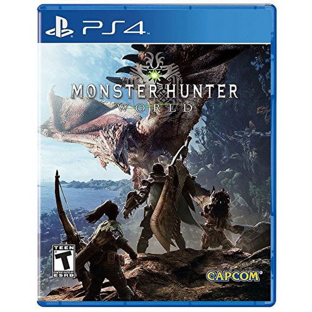 PS4本体＋MOSTERHUTERWORLD＋Rainbow6siege Monster Hunter World Game Battle - PlayStation 4 - Walmart.com