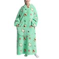 thumbnail image 2 of Blanket Sweatshirt, Oversized Printing Pattern Blanket Hoodie Hooded Pocket For Birthday ANGGREK Otros, 2 of 6