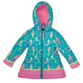 thumbnail image 1 of All Over Print Rain Coat, Mermaid,3T, 1 of 1