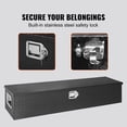 thumbnail image 6 of KFFKFF 48"x15"x15" Heavy Duty Aluminum Strip Tool Box for Pickup Truck Bed, 6 of 9