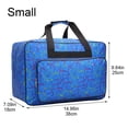 thumbnail image 3 of Wiywef Sewing Machine Carrying Case Sewing Machine Travel Tote Bag with Front Pocket Portable Sewing Machine and Accessories Storage Bag(Blue), 3 of 7
