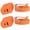 orange, variant on JOZASHON for iPhone 17/16 Charger, 2Pack 20W Adapter Wall Fast Charger with 10ft White USB C Cable for iPhone17 16/15/i Pad,orange