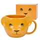 thumbnail image 1 of Taza de café de cerámica bonita de 470 ml de ToCooto Lion, color amarillo, 1 of 8