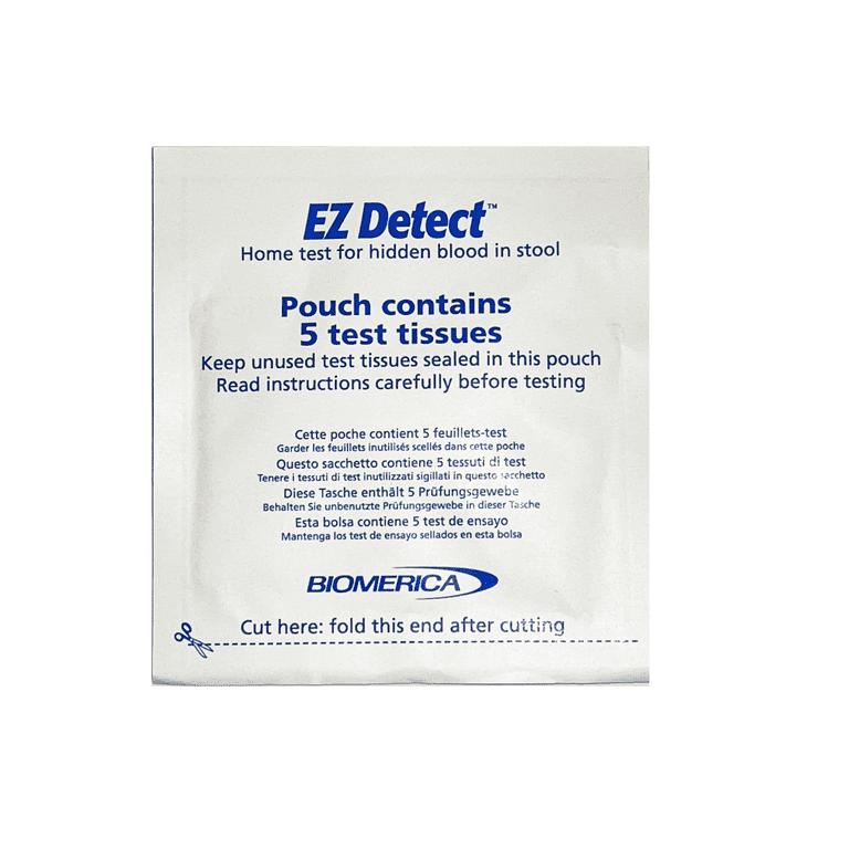 Biomerica EZ Detect Colon Disease Test Kit, FDA Cleared for
