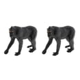 thumbnail image 1 of Vogacara de acción de modelo de Animal estático juguete para niños y adultos Macaca Nigra 2piezas macaca negra, 1 of 1