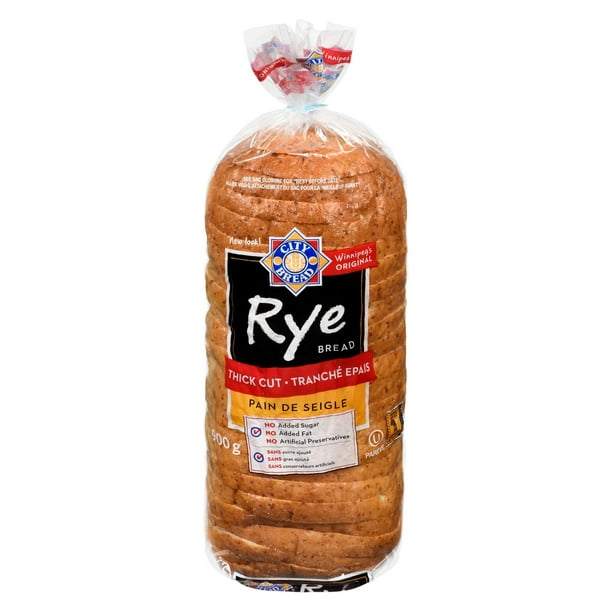 City Bread Thick Rye Bread, 900g Walmart.ca